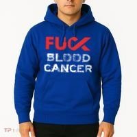 Fuck Blood Cancer Awareness Gift Hoodie thumb 2