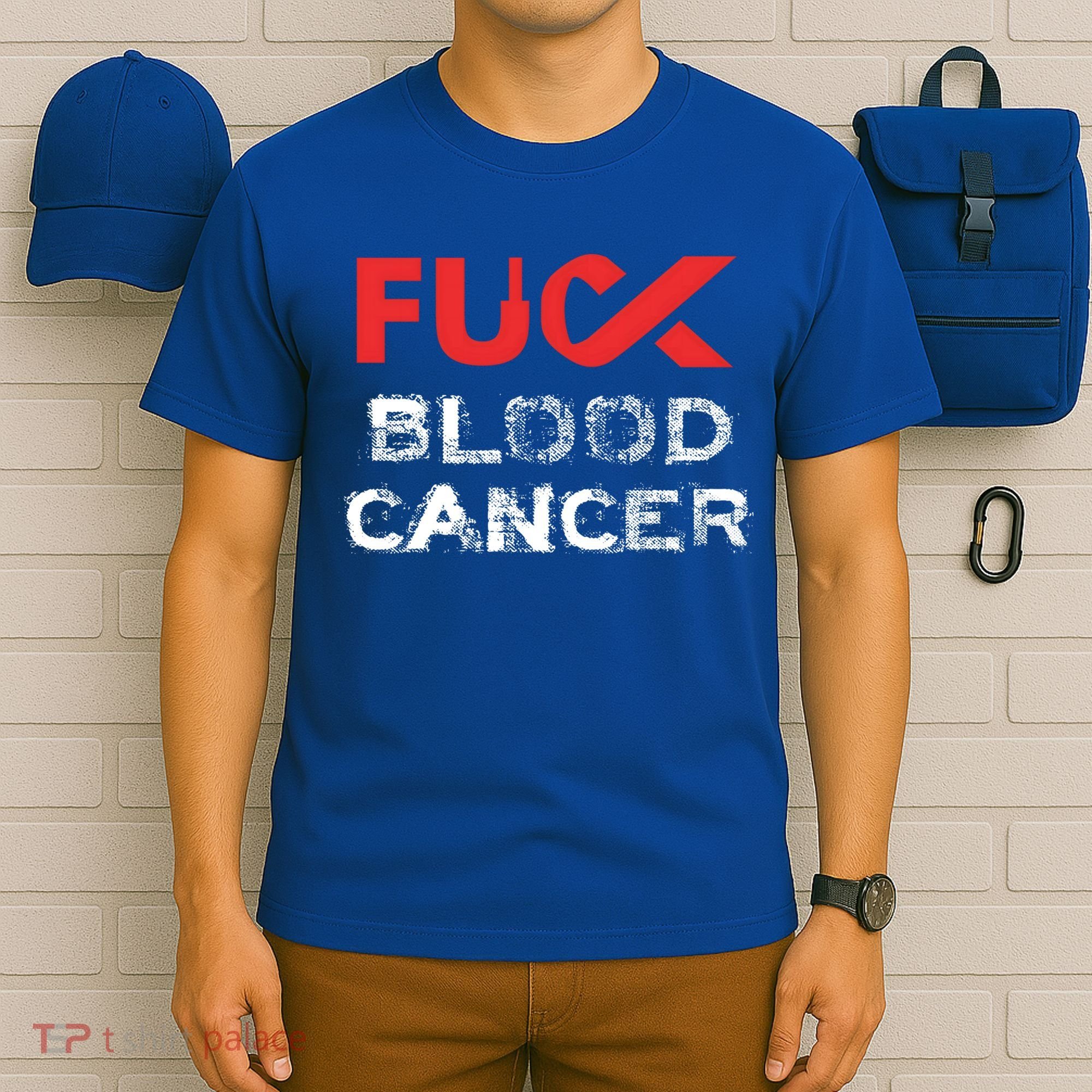 Fuck Blood Cancer Awareness Gift T-Shirt