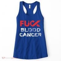 Fuck Blood Cancer Awareness Gift Women's Tank Top thumb 0