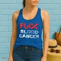 Fuck Blood Cancer Awareness Gift Women's Tank Top thumb 2