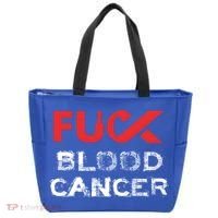 Fuck Blood Cancer Awareness Gift Tote Bag thumb 0