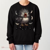 Funny Baby Chicken F-Caw-F Chick Women's Sweatshirt thumb 0