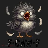 Funny Baby Chicken F-Caw-F Chick Modern Backpack thumb 2