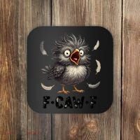 Funny Baby Chicken F-Caw-F Chick Coaster thumb 0