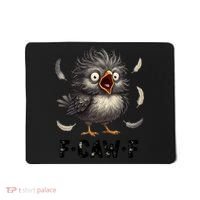 Funny Baby Chicken F-Caw-F Chick Mousepad thumb 0