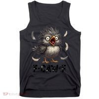 Funny Baby Chicken F-Caw-F Chick Tank Top thumb 0