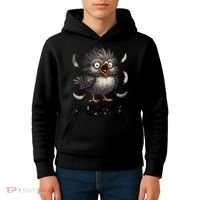 Funny Baby Chicken F-Caw-F Chick Kids Hoodie thumb 4
