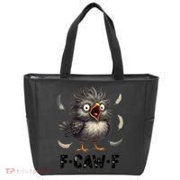 Funny Baby Chicken F-Caw-F Chick Tote Bag thumb 0