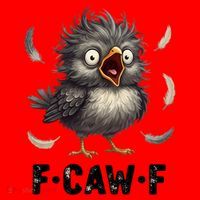 Funny Baby Chicken F-Caw-F Chick Santa Hat thumb 1