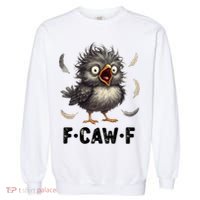 Funny Baby Chicken F-Caw-F Chick Garment-Dyed Sweatshirt thumb 0