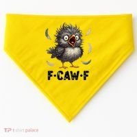 Funny Baby Chicken F-Caw-F Chick USA-Made Doggie Bandana thumb 0
