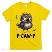 Funny Baby Chicken F-Caw-F Chick T-Shirt thumb 0