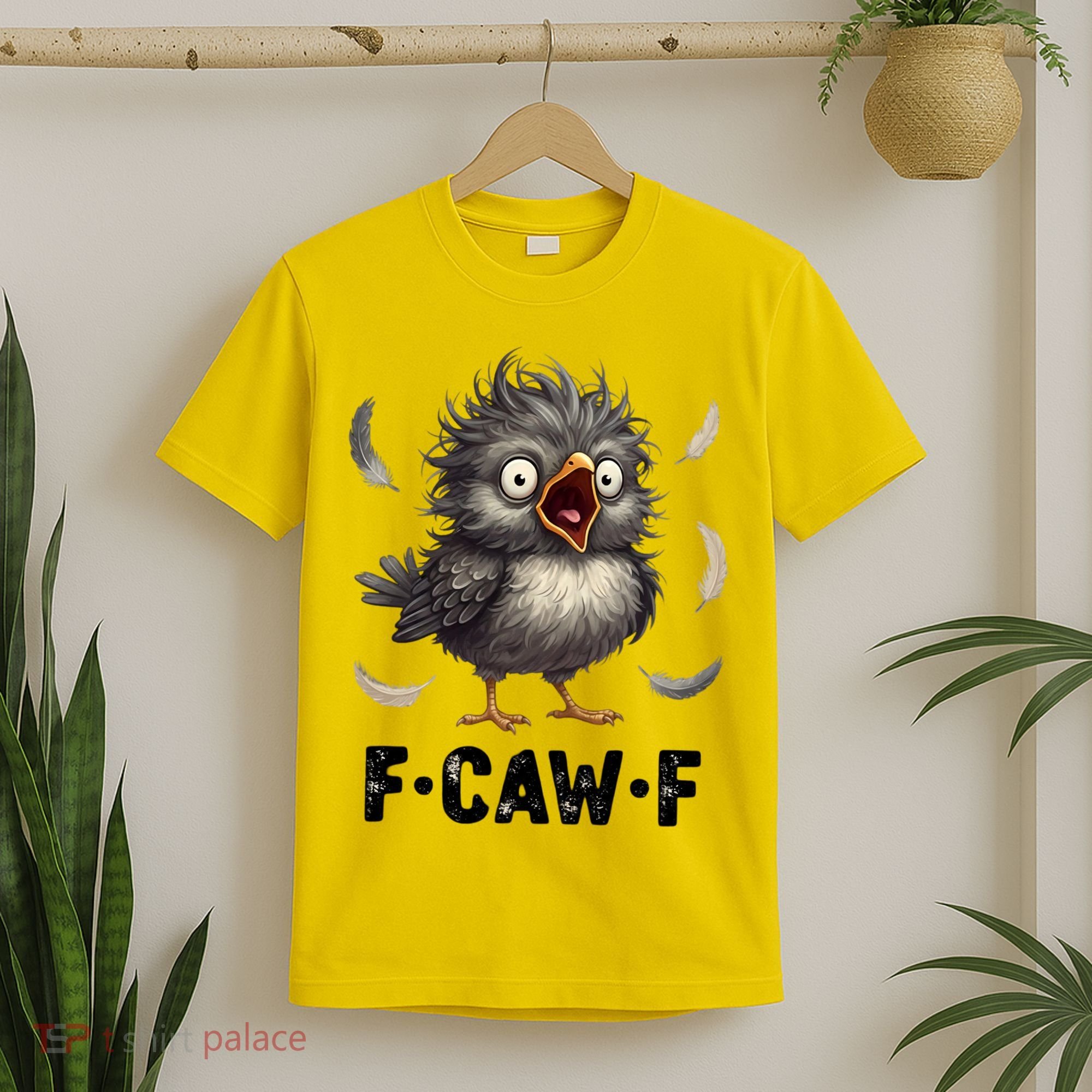 Funny Baby Chicken F-Caw-F Chick T-Shirt