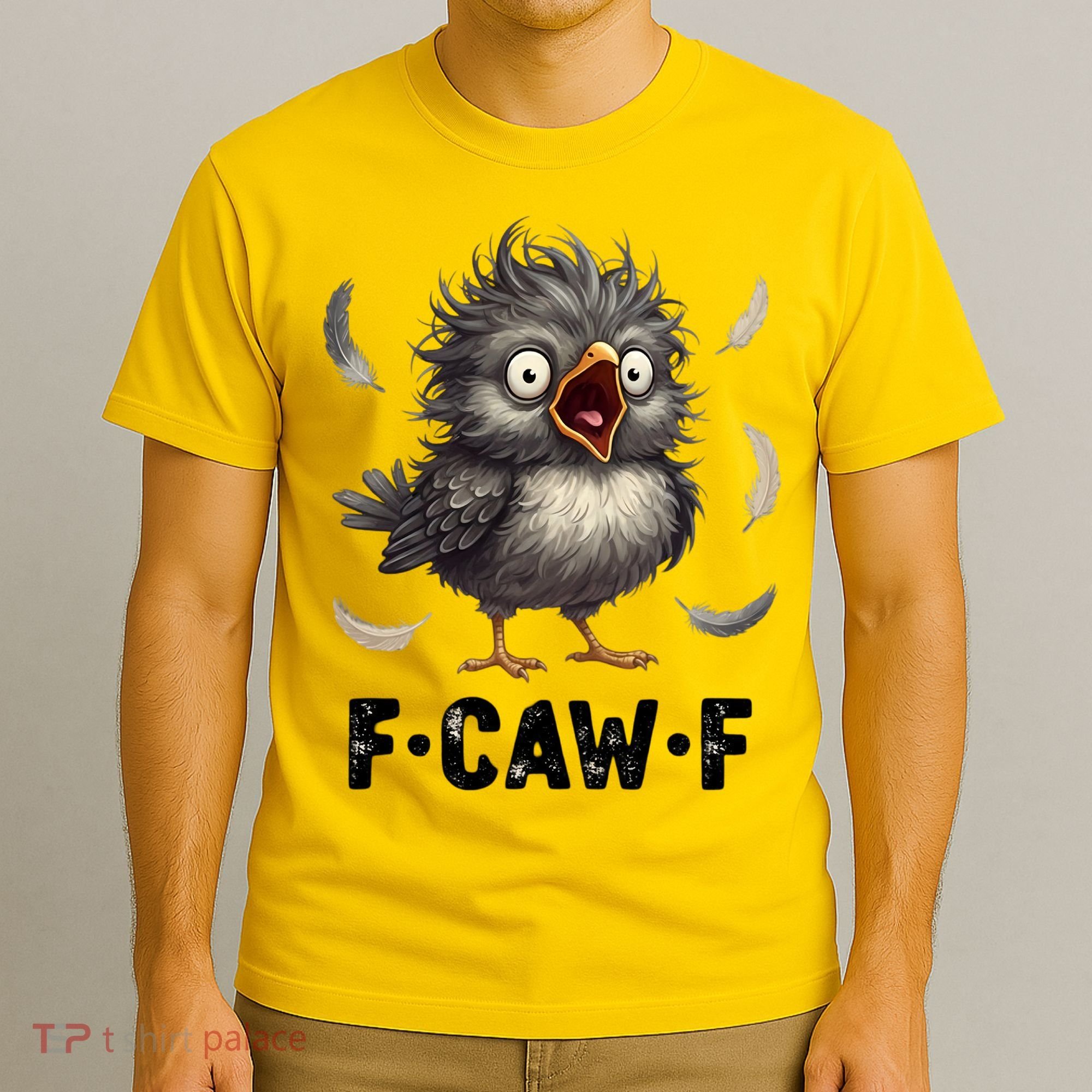 Funny Baby Chicken F-Caw-F Chick T-Shirt