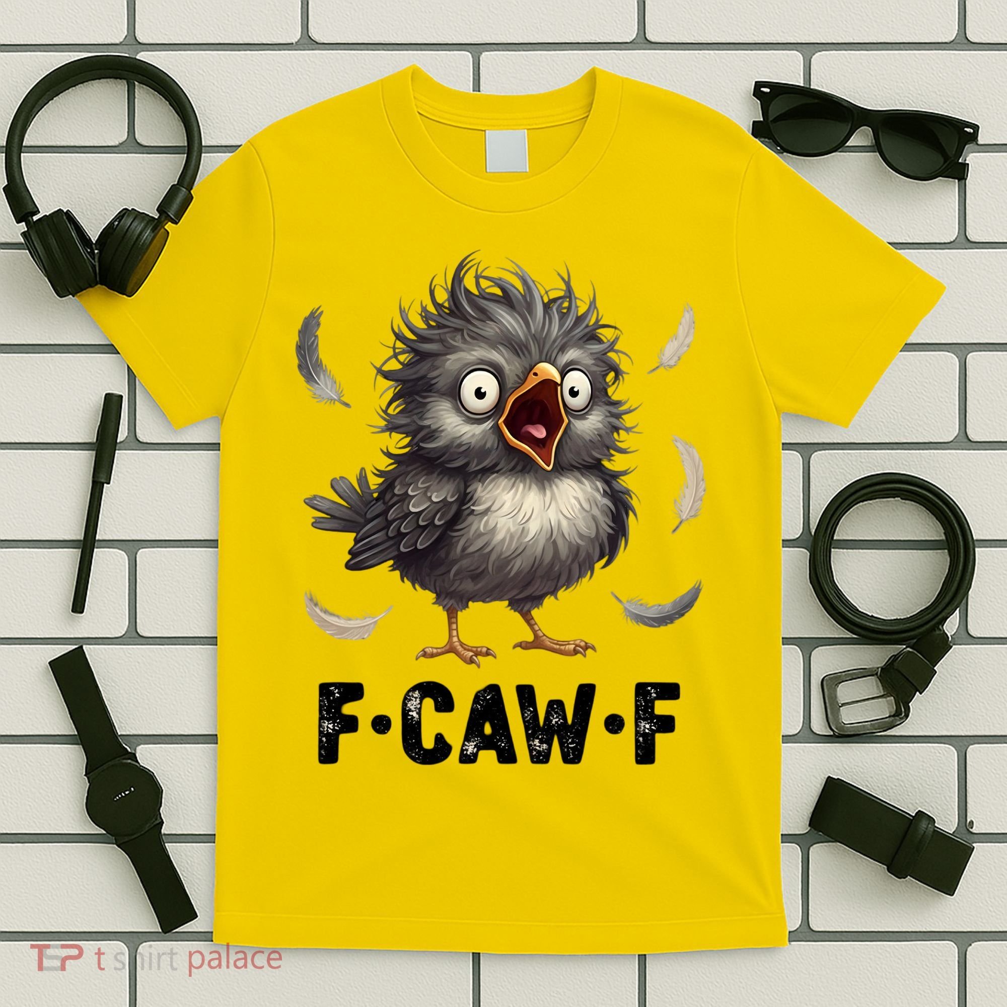 Funny Baby Chicken F-Caw-F Chick T-Shirt