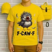 Funny Baby Chicken F-Caw-F Chick T-Shirt thumb 6