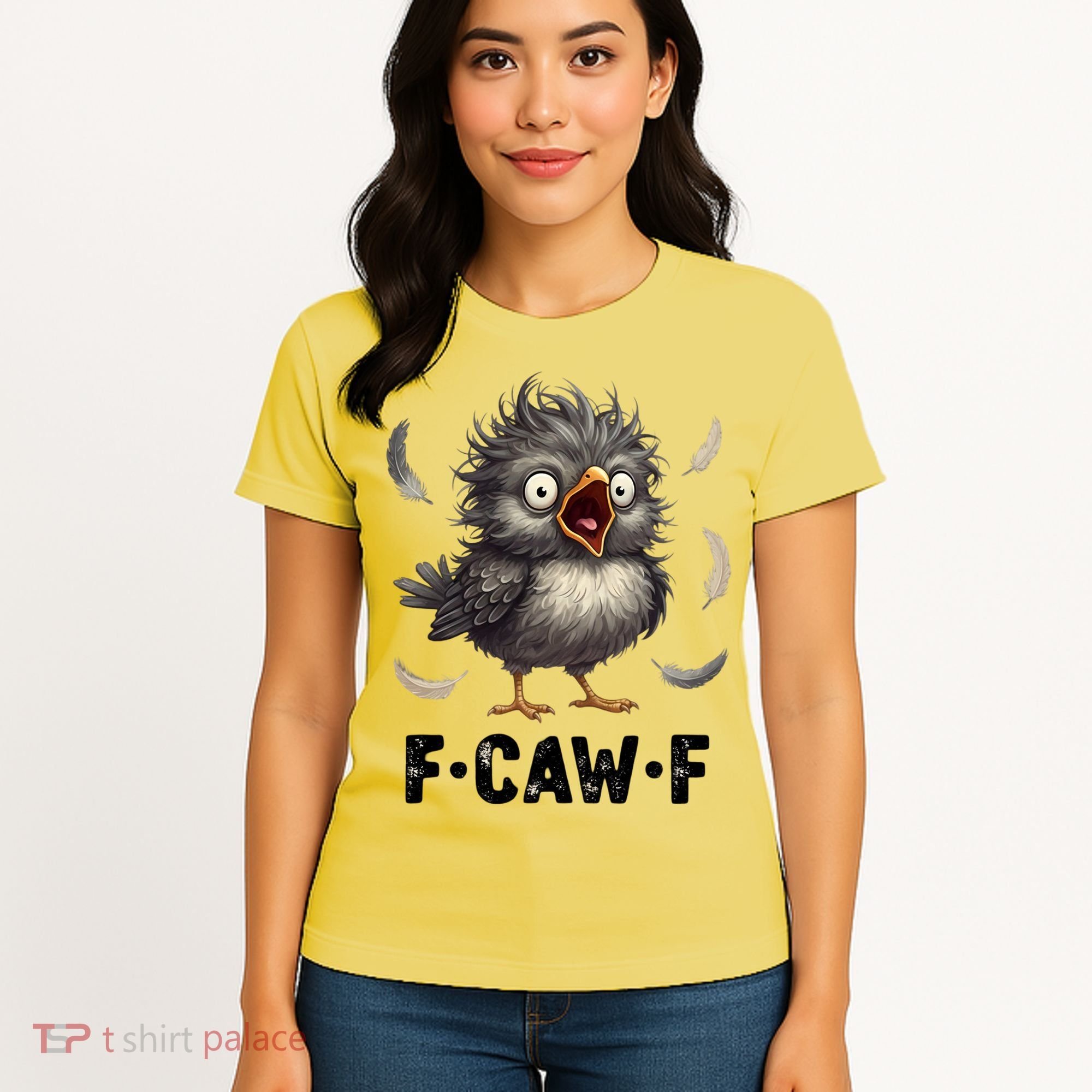 Funny Baby Chicken F-Caw-F Chick Women's T-Shirt