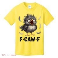 Funny Baby Chicken F-Caw-F Chick Kids T-Shirt thumb 0