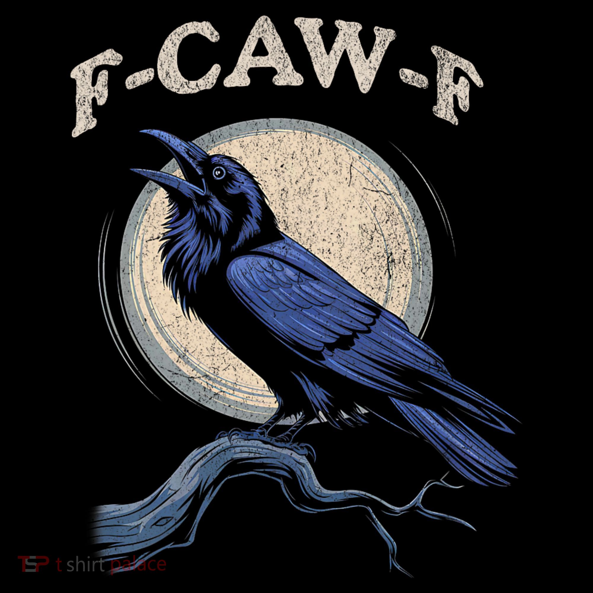 Funny Black Crow F-Caw-F Crow Lover Coffee Mug