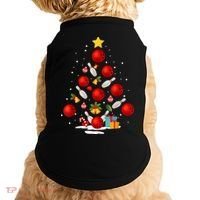 Funny Bowling Christmas Tree Lights Xmas Gifts Doggie Tank thumb 0