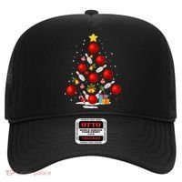 Funny Bowling Christmas Tree Lights Xmas Gifts Hat thumb 0