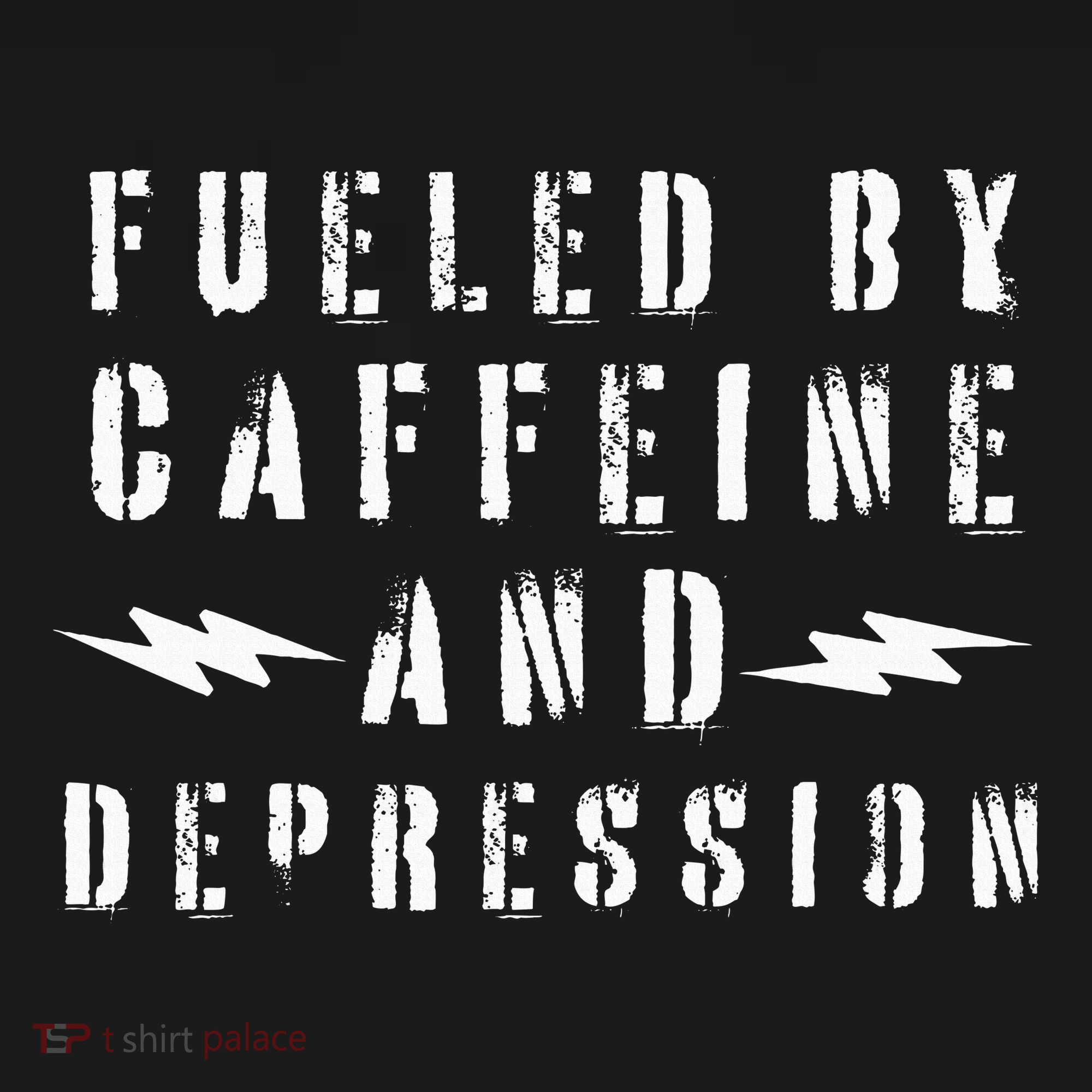 Fueled By Caffeine And Depression Hoodie