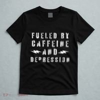 Fueled By Caffeine And Depression T-Shirt thumb 5