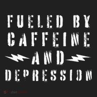 Fueled By Caffeine And Depression Beanie thumb 2