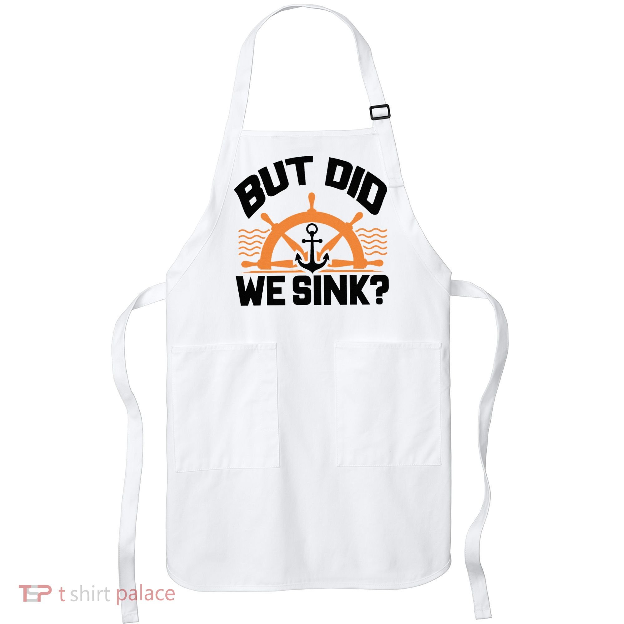 Funny Boat Captain Gift For Boater Men Women Cool Boating Apron