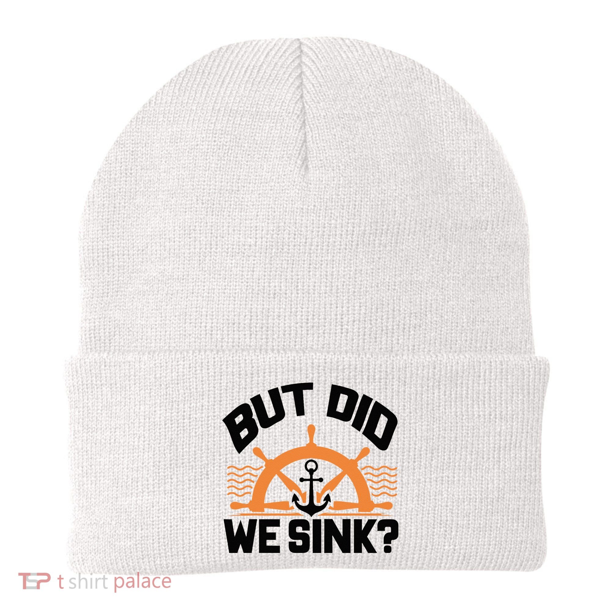 Funny Boat Captain Gift For Boater Men Women Cool Boating Beanie