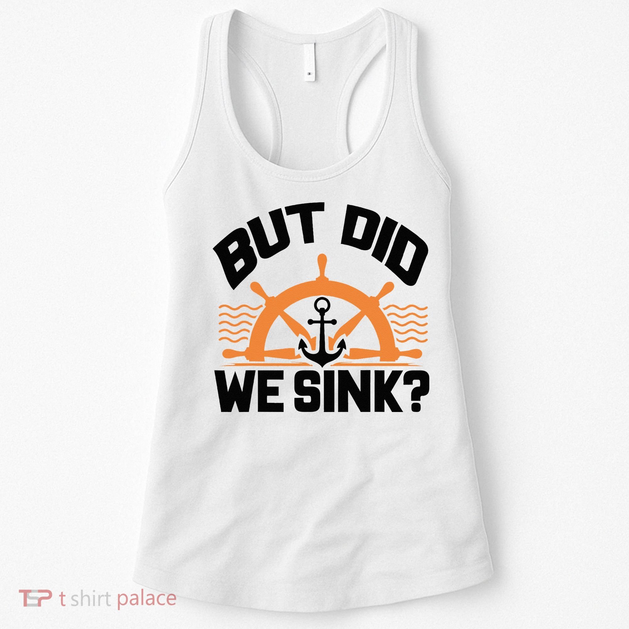 Funny Boat Captain Gift For Boater Men Women Cool Boating Women's Tank Top