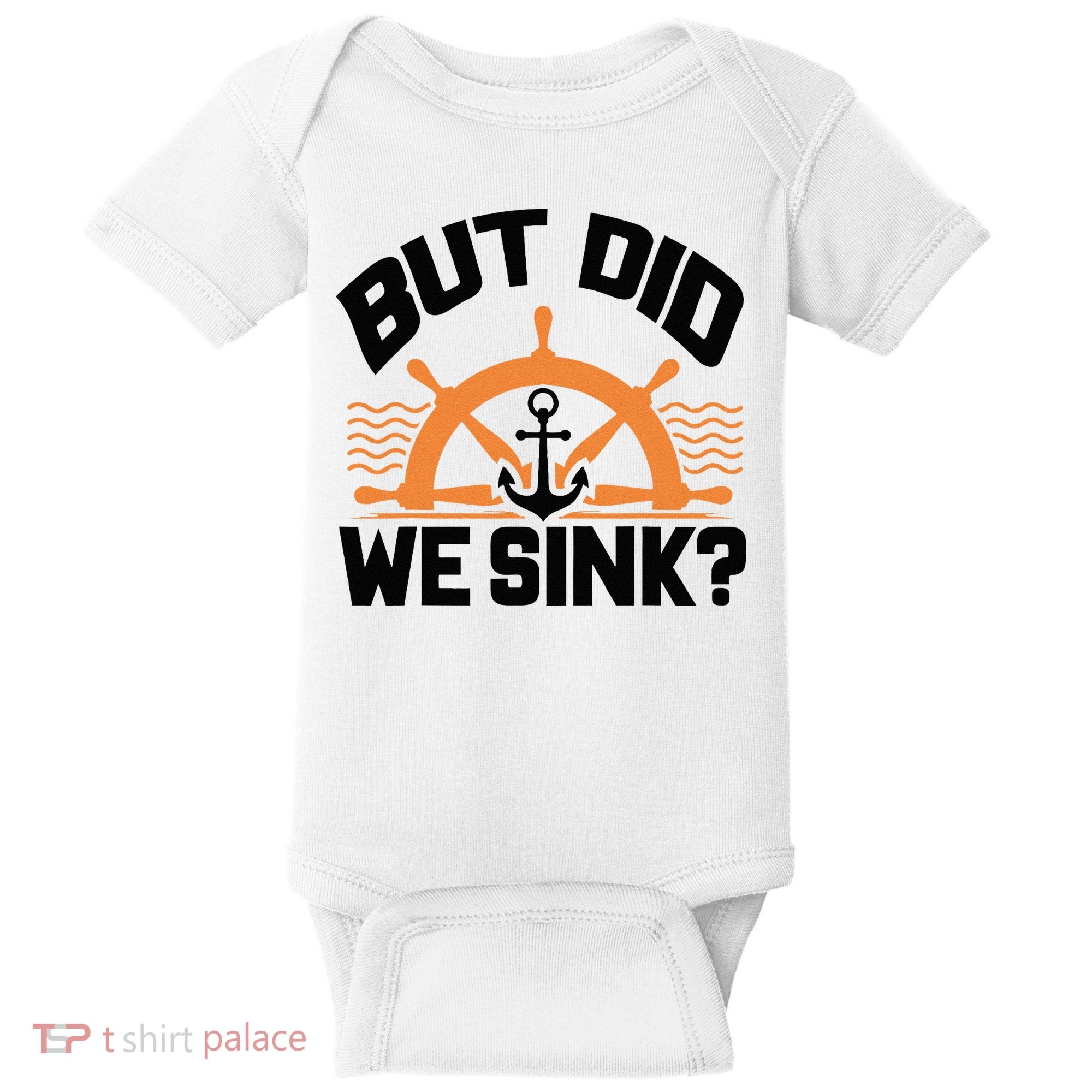 Funny Boat Captain Gift For Boater Men Women Cool Boating Baby Bodysuit