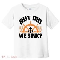 Funny Boat Captain Gift For Boater Men Women Cool Boating Toddler T-Shirt thumb 0