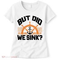 Funny Boat Captain Gift For Boater Men Women Cool Boating Women's T-Shirt thumb 0