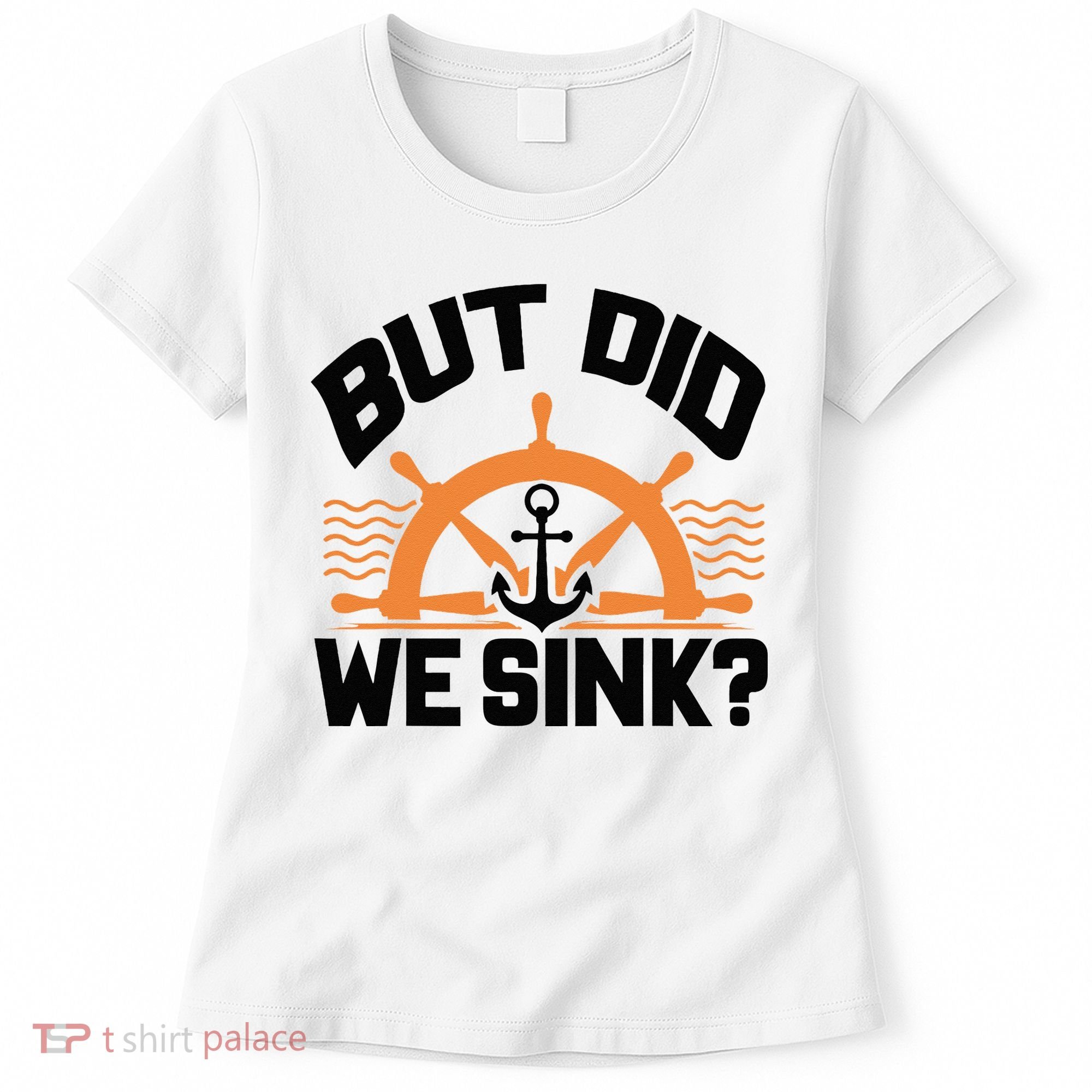 Funny Boat Captain Gift For Boater Men Women Cool Boating Women's T-Shirt