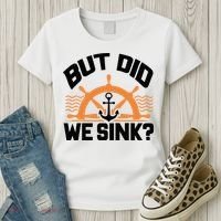 Funny Boat Captain Gift For Boater Men Women Cool Boating Women's T-Shirt thumb 3