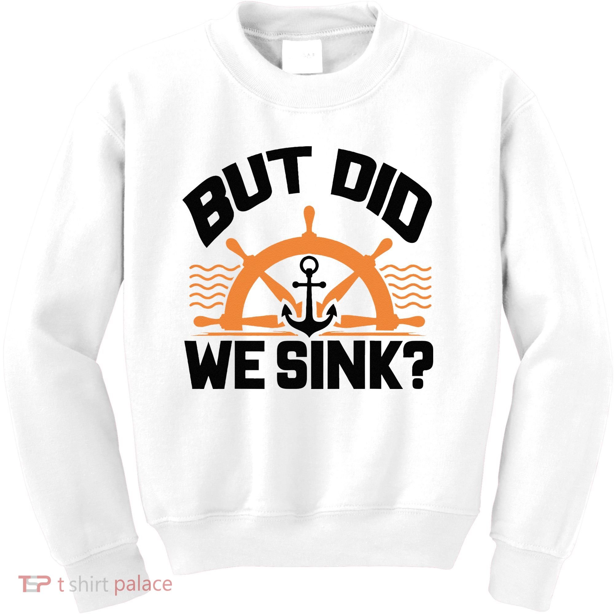Funny Boat Captain Gift For Boater Men Women Cool Boating Kids Sweatshirt