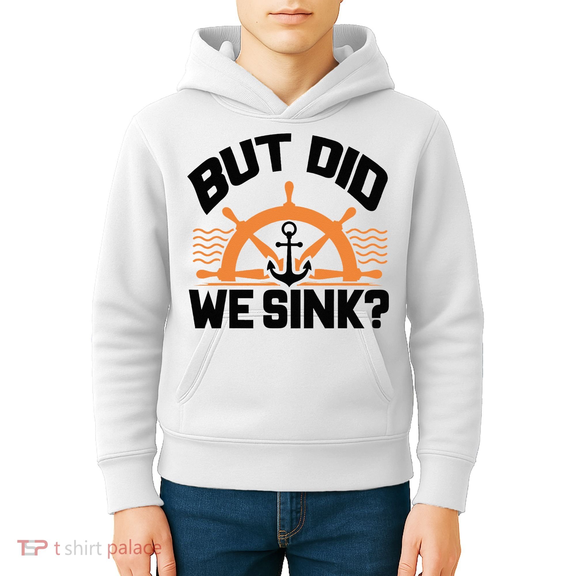 Funny Boat Captain Gift For Boater Men Women Cool Boating Kids Hoodie