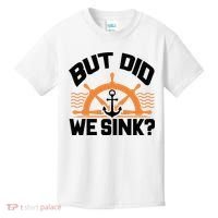 Funny Boat Captain Gift For Boater Men Women Cool Boating Kids T-Shirt thumb 0