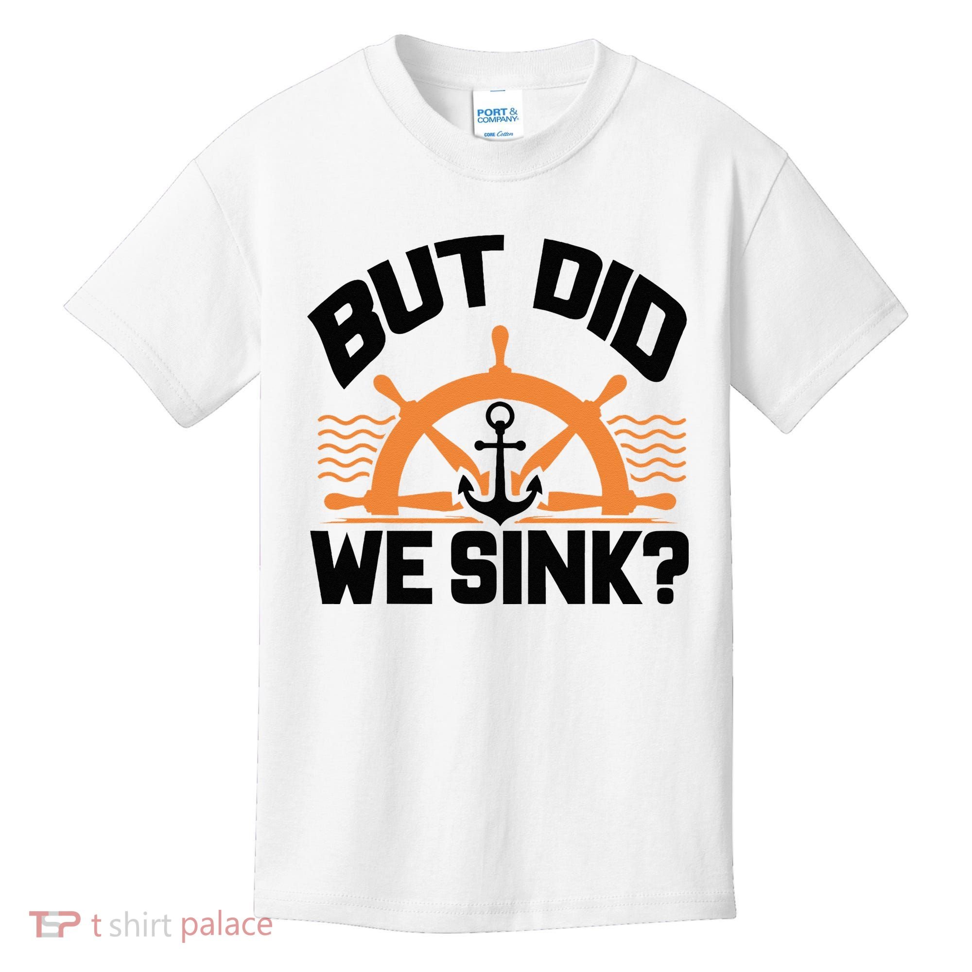 Funny Boat Captain Gift For Boater Men Women Cool Boating Kids T-Shirt