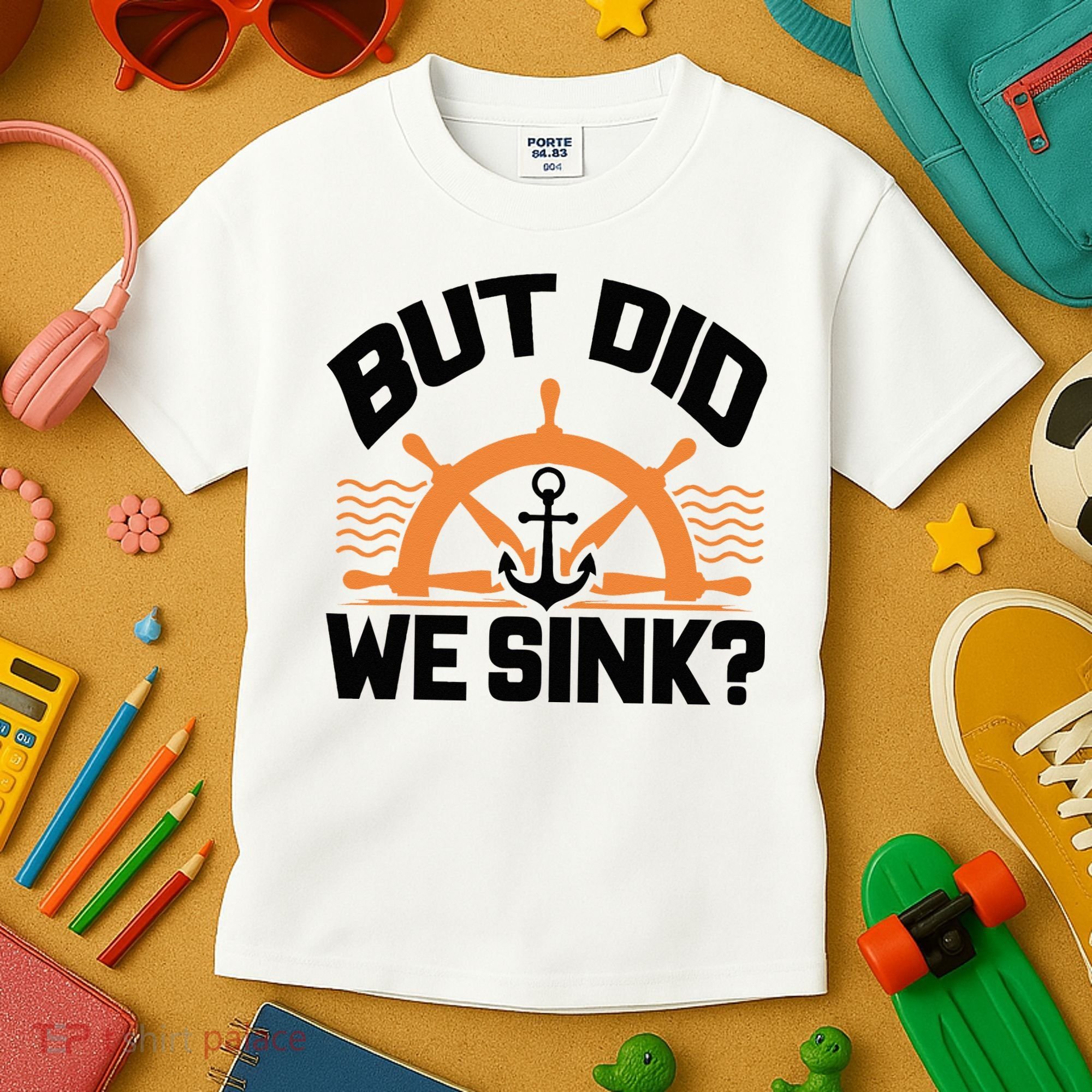 Funny Boat Captain Gift For Boater Men Women Cool Boating Kids T-Shirt