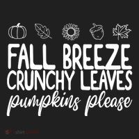 Fall Breeze Crunchy Leaves Pumpkins Please Golf Towel thumb 3