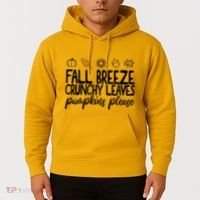 Fall Breeze Crunchy Leaves Pumpkins Please Hoodie thumb 2