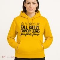 Fall Breeze Crunchy Leaves Pumpkins Please Hoodie thumb 5