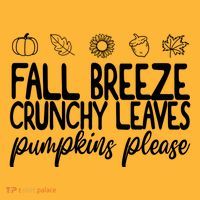 Fall Breeze Crunchy Leaves Pumpkins Please Kids T-Shirt thumb 4