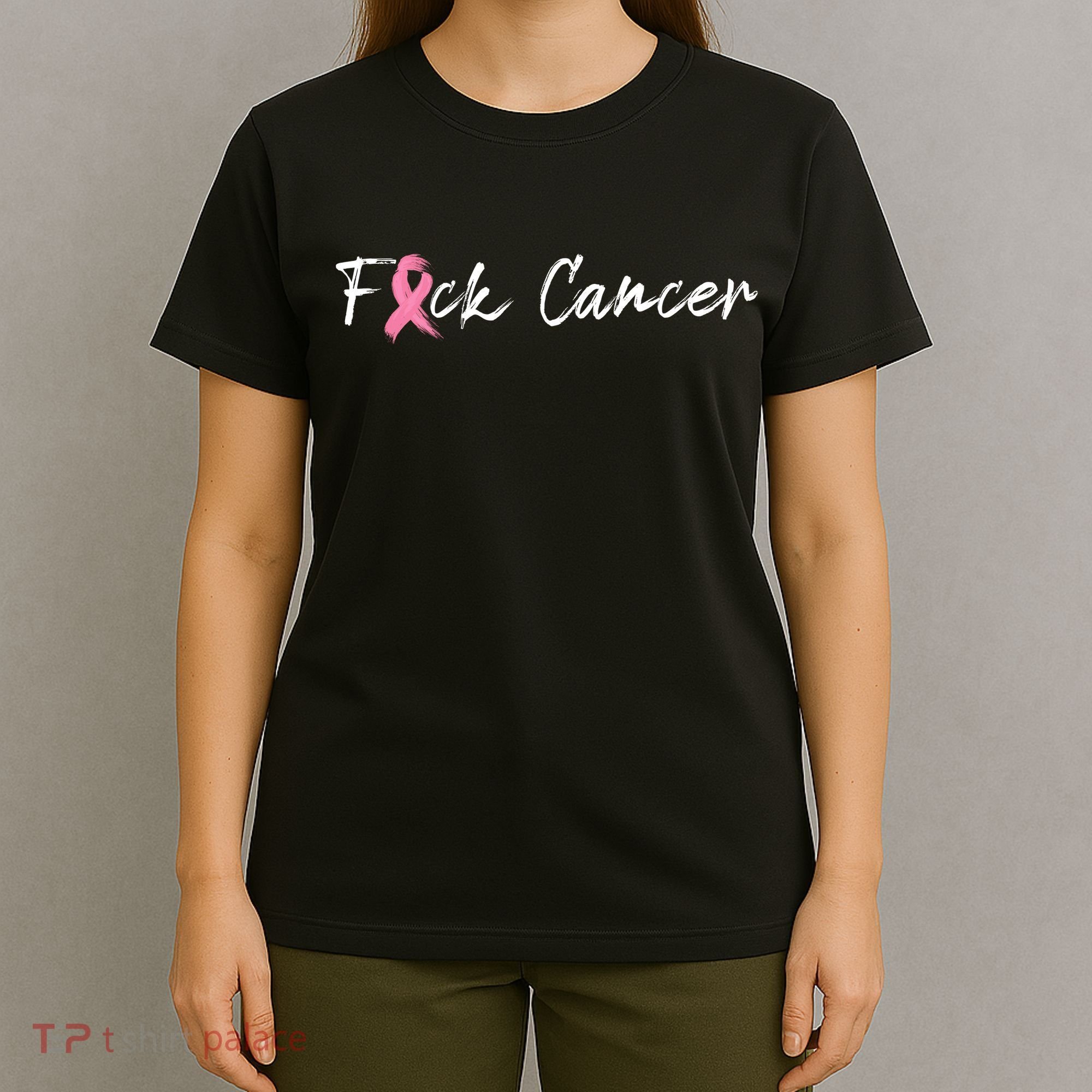 Fuck Breast Cancer | Pink Ribbon T-Shirt