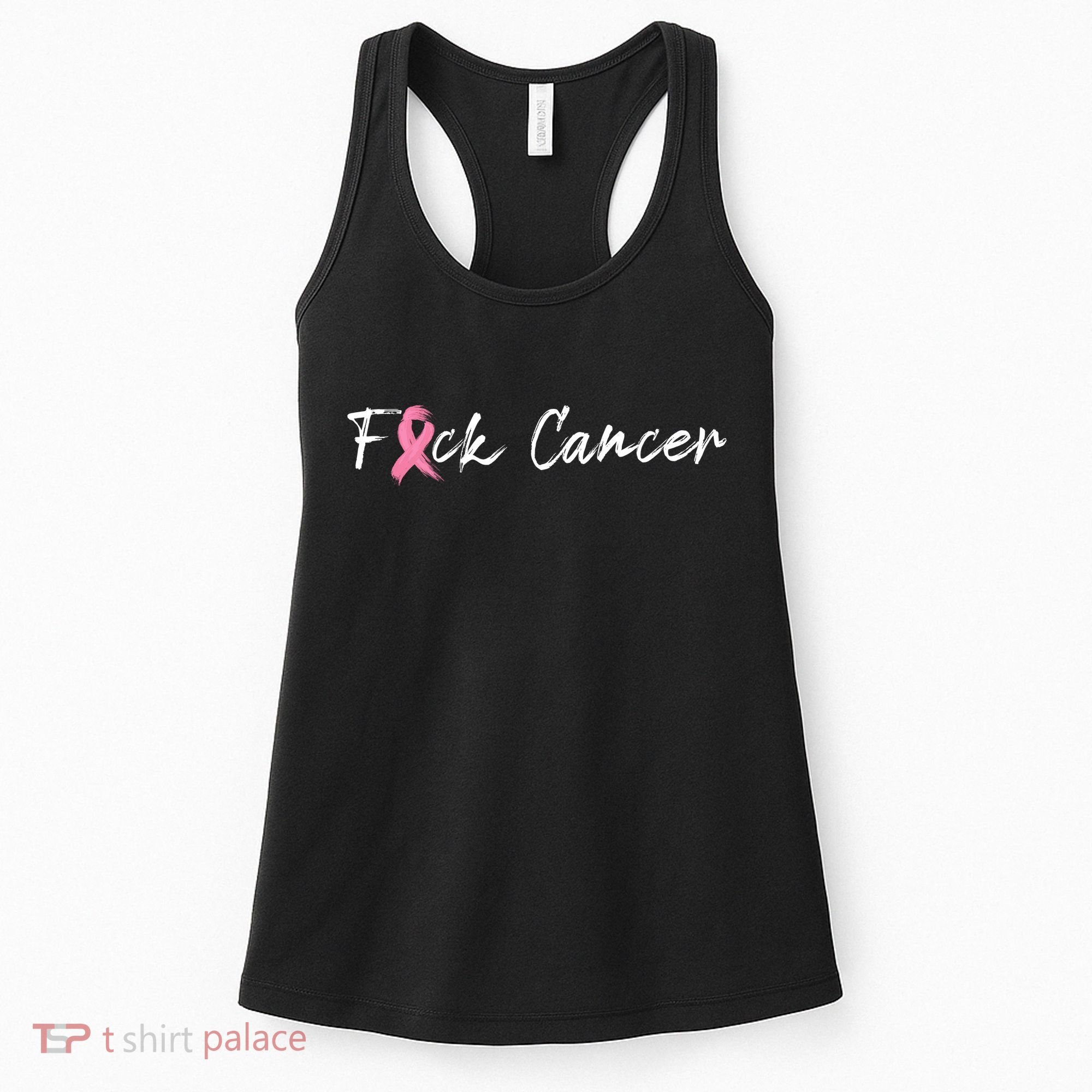 Fuck Breast Cancer | Pink Ribbon Women's Tank Top