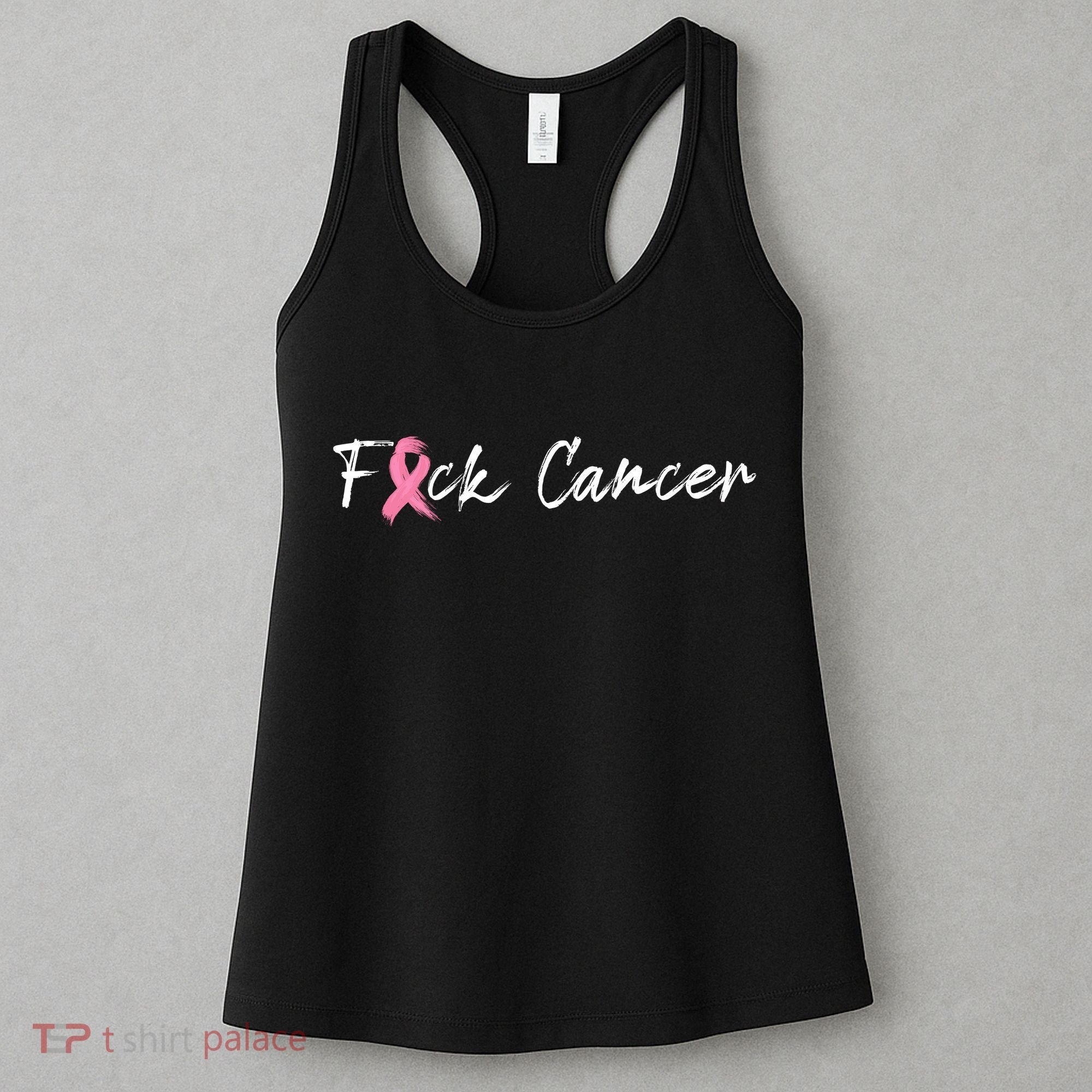 Fuck Breast Cancer | Pink Ribbon Women's Tank Top