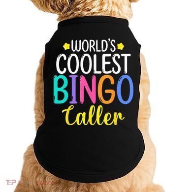 Funny Bingo Caller Gambling Bingo Player Bingo Doggie Tank