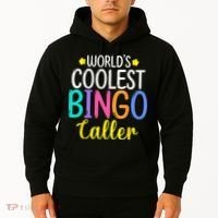 Funny Bingo Caller Gambling Bingo Player Bingo Hoodie thumb 2